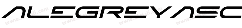 AlegreyaSC Italic字体转换